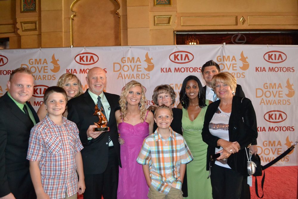 Krissy with family and friends at the GMA Dove Awards