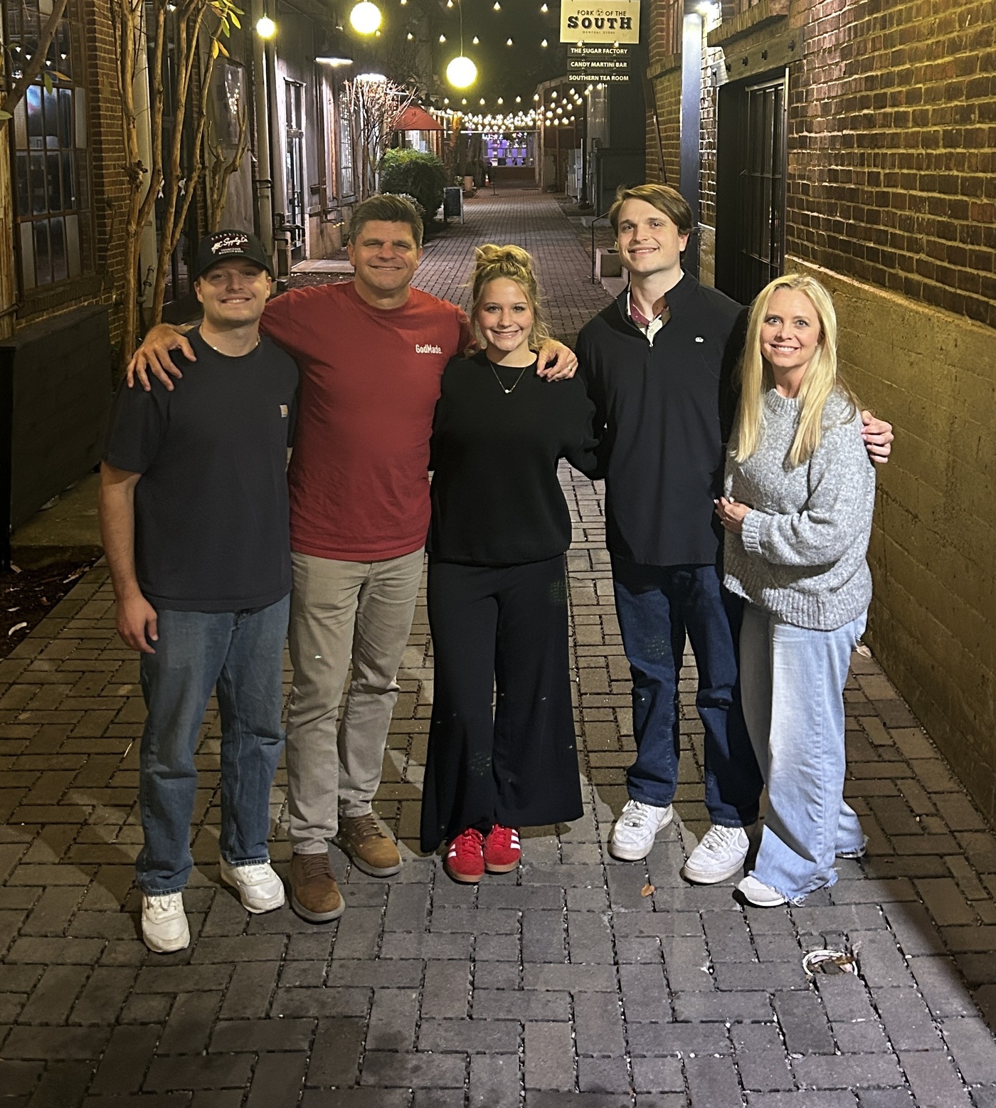 Krissy Nordhoff with her family